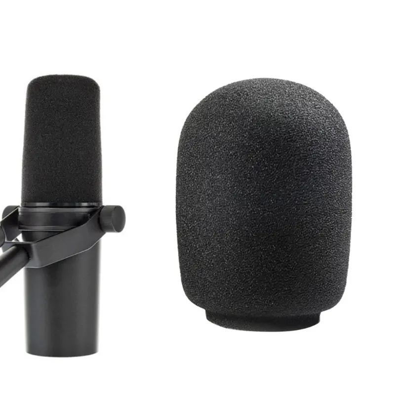 Handheld Stage Microphone Windscreen Foam Mic Cover for -SHURE PGA27 PGA 27 SM7B SM 7B Wind Shield