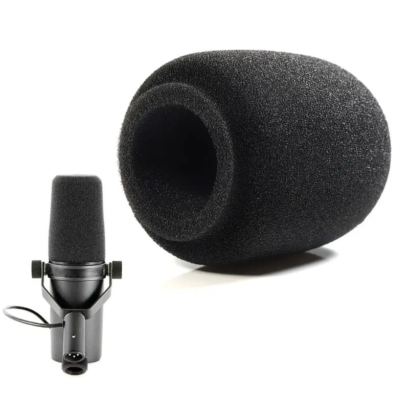 Handheld Stage Microphone Windscreen Foam Mic Cover for -SHURE PGA27 PGA 27 SM7B SM 7B Wind Shield