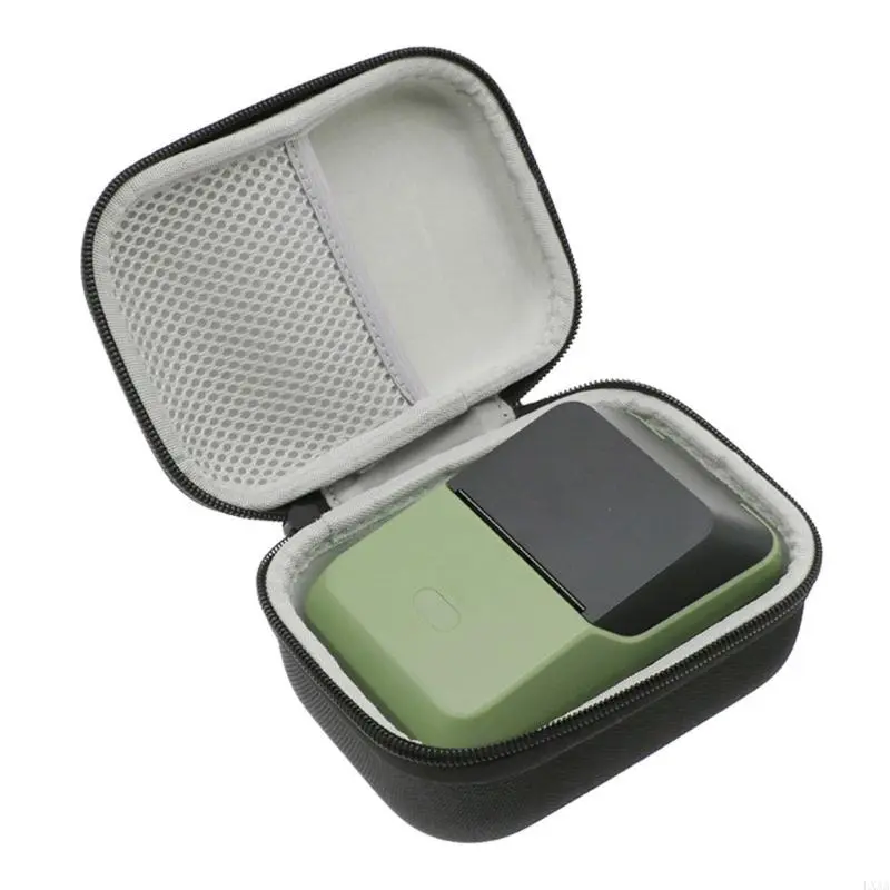 LXAA Compact Travel Friendly Storage Solution for Detong P2 Multipurpose Label Printer Shock Protections Sleeve Carry Box