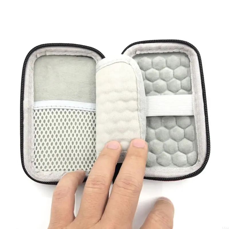 LXAA Hard EVA SSD Storage Box for SSD E81 Durable Outdoor Travel Portable Carrying for Case- Enclosure