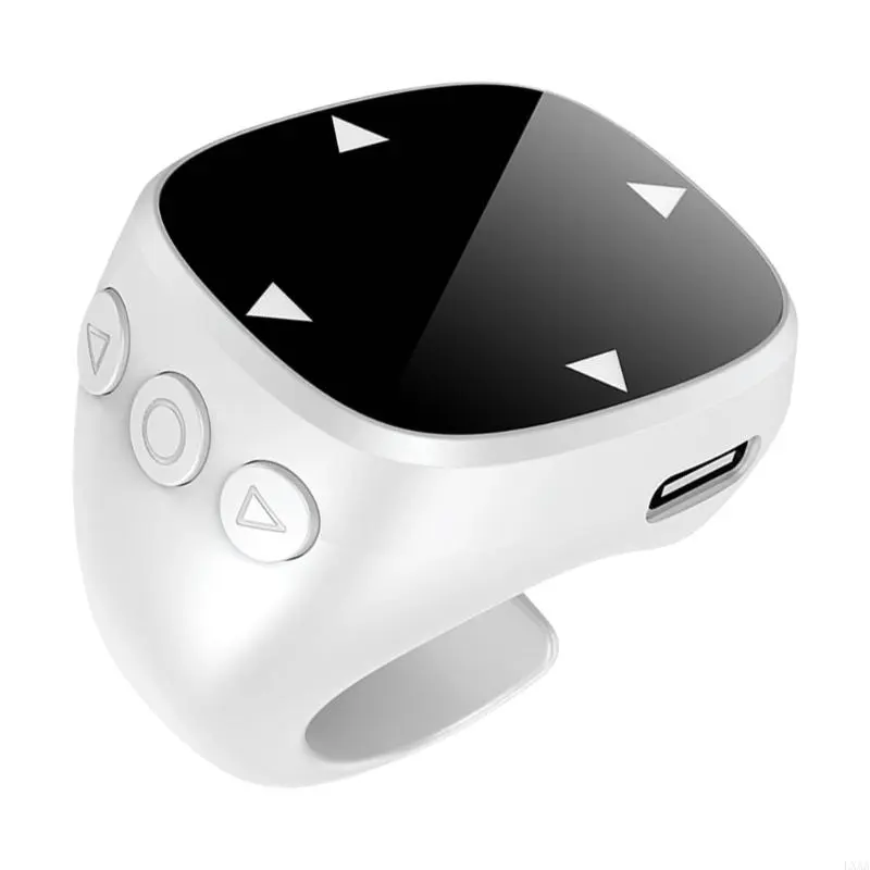 LXAA Wireless Bluetooth-compatible Scrolling Rings Fingertip Rings Remote for Selfie