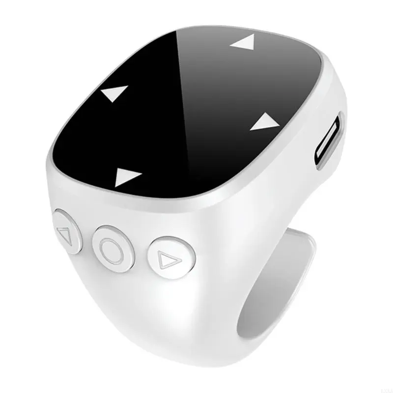 LXAA Wireless Bluetooth-compatible Scrolling Rings Fingertip Rings Remote for Selfie