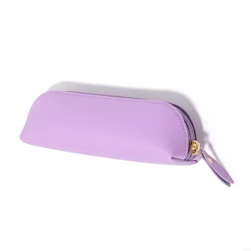LXAA Pencil Pen Bag PU Leather Pencil Case Large Capacity Pencil Bag Pen Aesthetic Pen Case Back to School Supplies