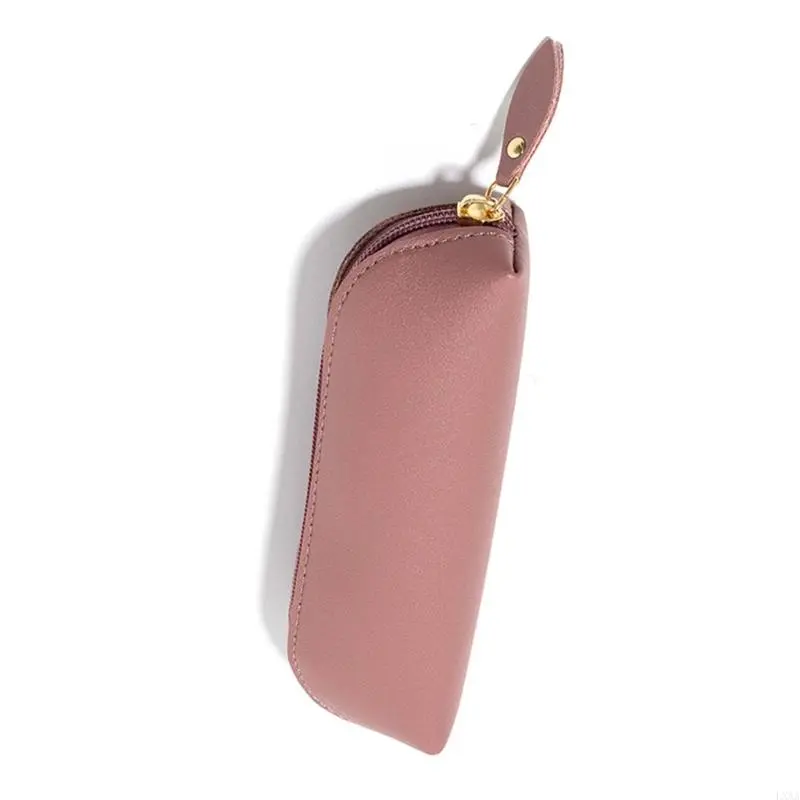 LXAA Pencil Pen Bag PU Leather Pencil Case Large Capacity Pencil Bag Pen Aesthetic Pen Case Back to School Supplies