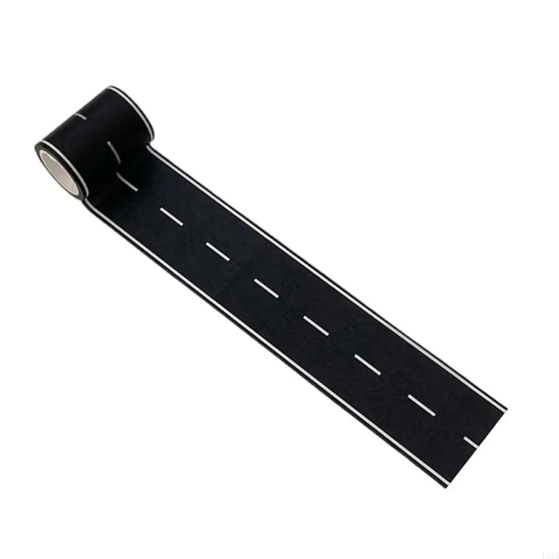 LXAA Road Track Tape 50mmx5m Racetrack Sticker Tape for Journal Planner Photo Frame Scrapbooking Background Tape for Craft