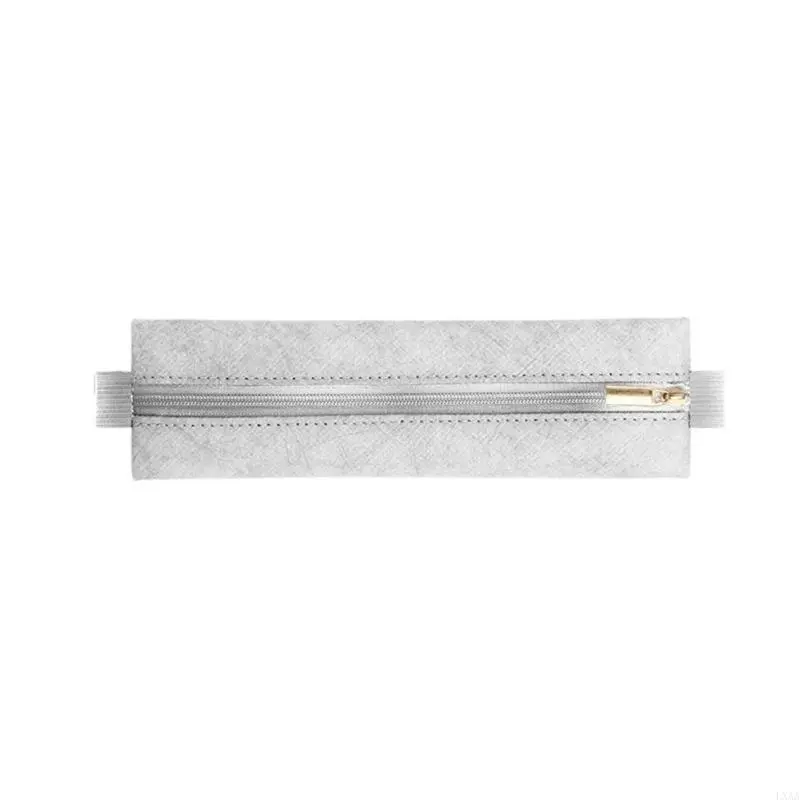 LXAA Pencil Bag Portable Pencil Case Elastic Buckle Storage Bag School Supplies