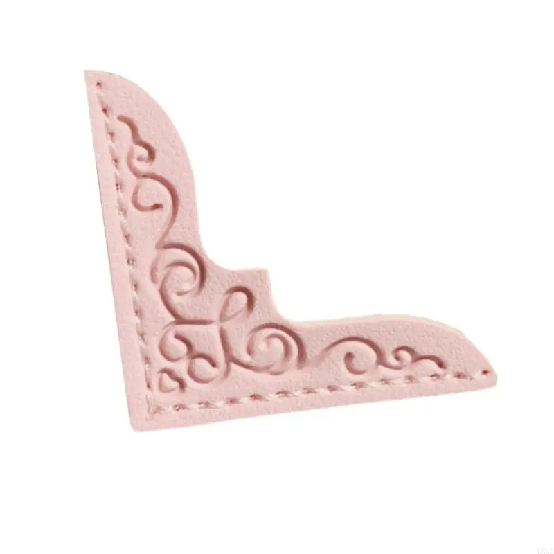 LXAA Retro Corner Bookmarks Leather Corner Page Book Mark for Book Lover Women Men