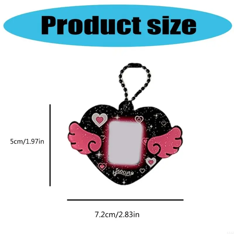 LXAA 1 inch Photo Storage Display Card Holders KeychainLove Wing Card Cover
