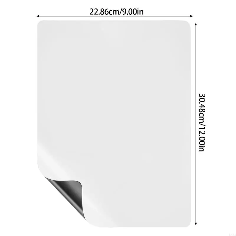 LXAA Fridge Whiteboard Film with Markers and Erasers Whiteboard for Kitchen