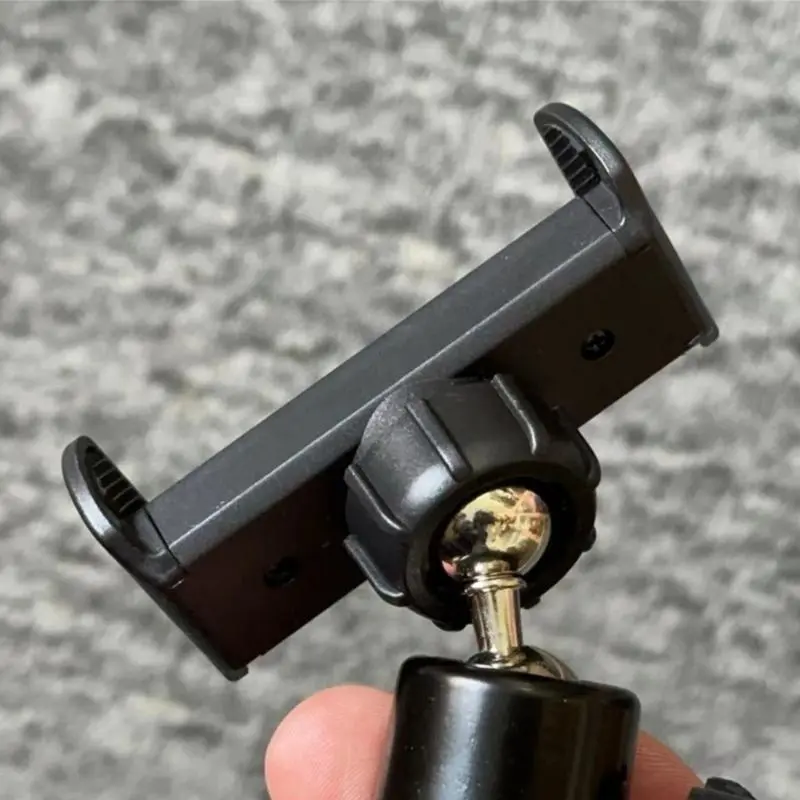 LXAA 2PCs strong Phone Mount Attachment Universal 17mm Ball Joint Rotatable Clamp Simple Installation for Light Stand
