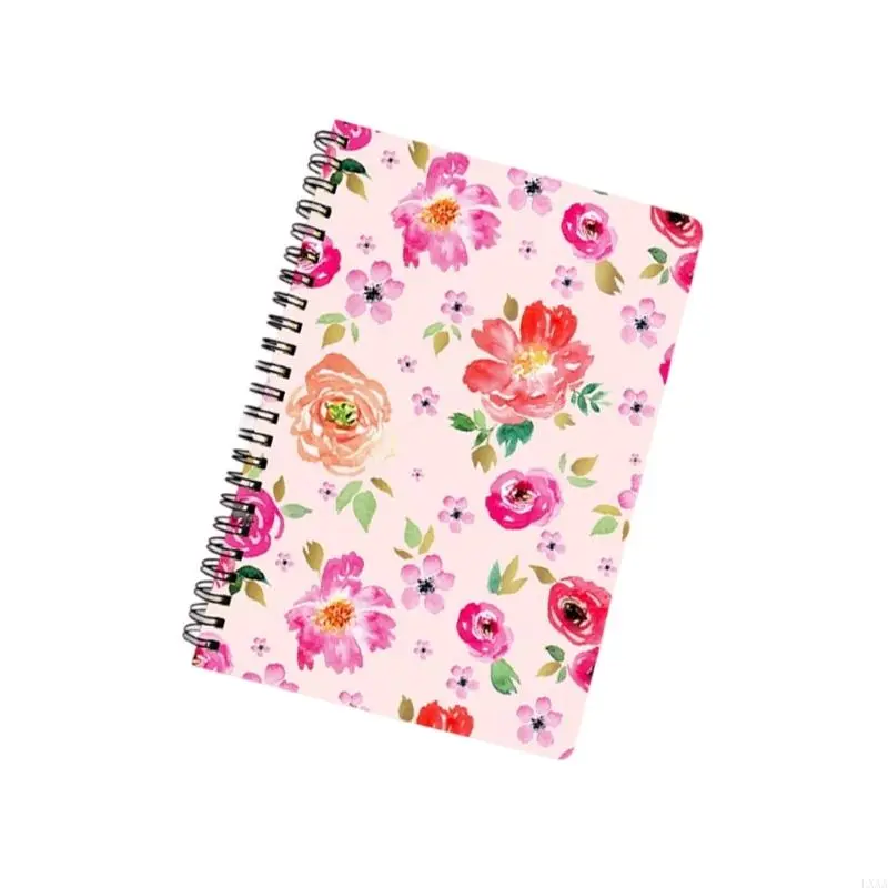 LXAA A 5 Writing Notebook Journal Notebook Retro Spirals Notebook for Student