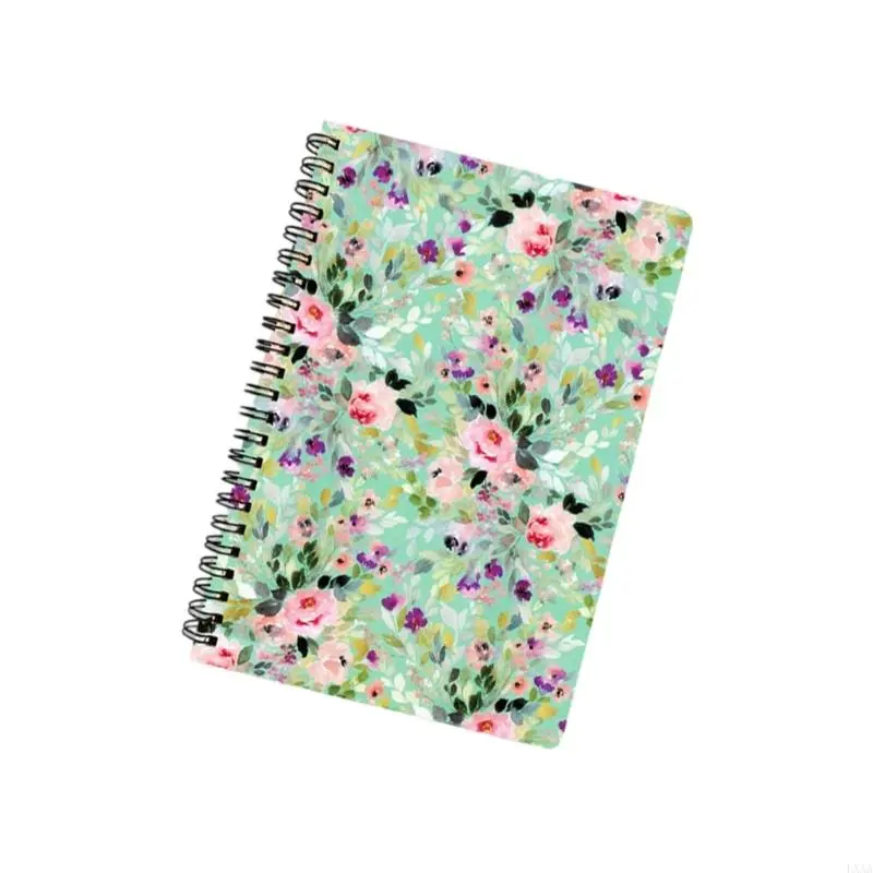 LXAA A 5 Writing Notebook Journal Notebook Retro Spirals Notebook for Student