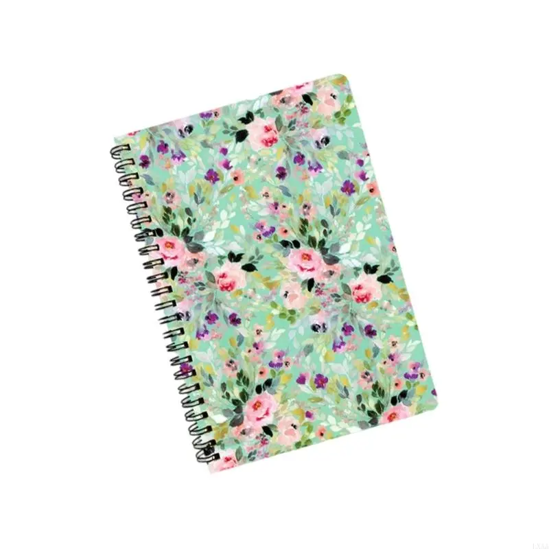 LXAA A 5 Writing Notebook Journal Notebook Retro Spirals Notebook for Student