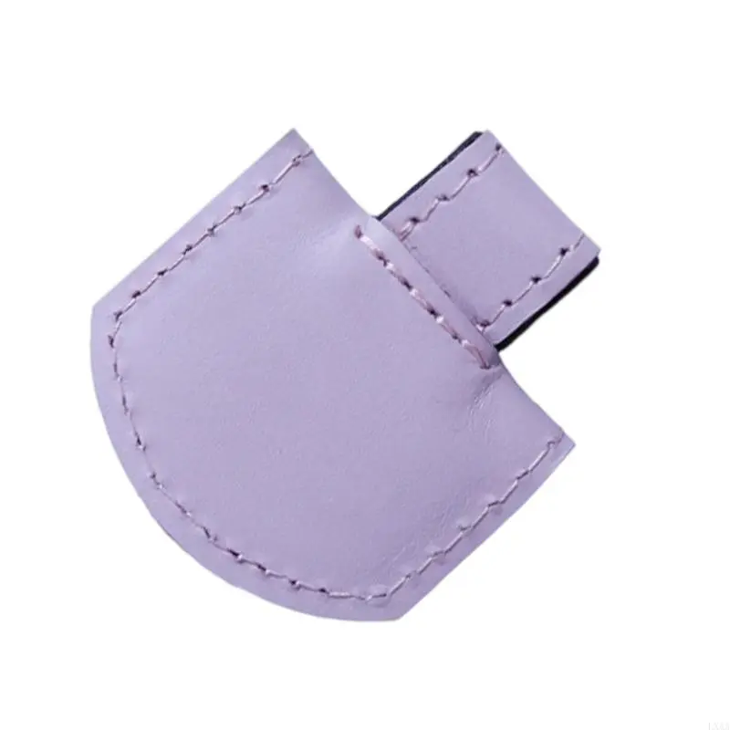LXAA Creative Bookmarks with Pen Holder Bookmarks PU Leather Page Markers Reading Bookmarkers for Readers