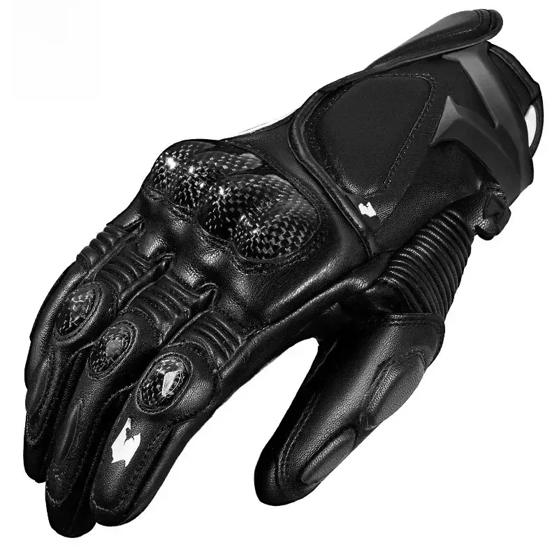 Carbon Fiber Motorcycle Riding Gloves Waterproof Rainproof Men's Seasons Style Windproof Bicycle Cycling Motorbike Equipment