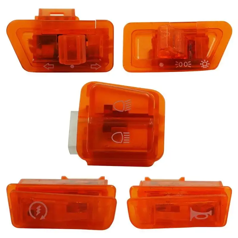 Motorcycle Switches Button Kit Headlight Turn Signal High/Low Beam Dimming Horn Start Various Switch Accessories Modified Items
