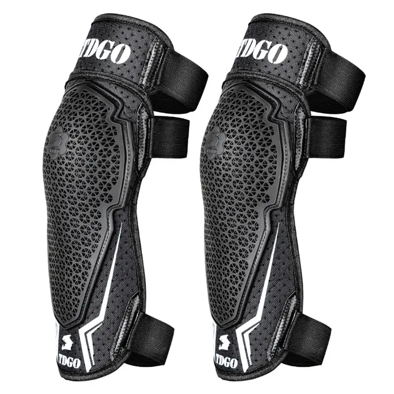 Breathable Adjustable Motocross Knee Pads Summer Motorcycle Riding Protective Guards with Mesh Design for Bike Racing, Cycling