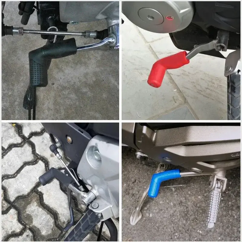 Universal Motorcycle Gear Shifter Pad with Toe Gel Protection for Honda Yamaha Suzuki Lightweight Anti-Slip Easy to Carry