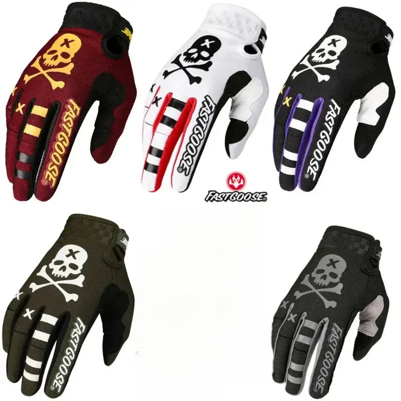 ALMOST GOOSE Motocross MX Gloves Motorcycle Full Finger Bike Outdoor Biker BMX MTB ATV Off Road Mountain Motor Cycling Luvas