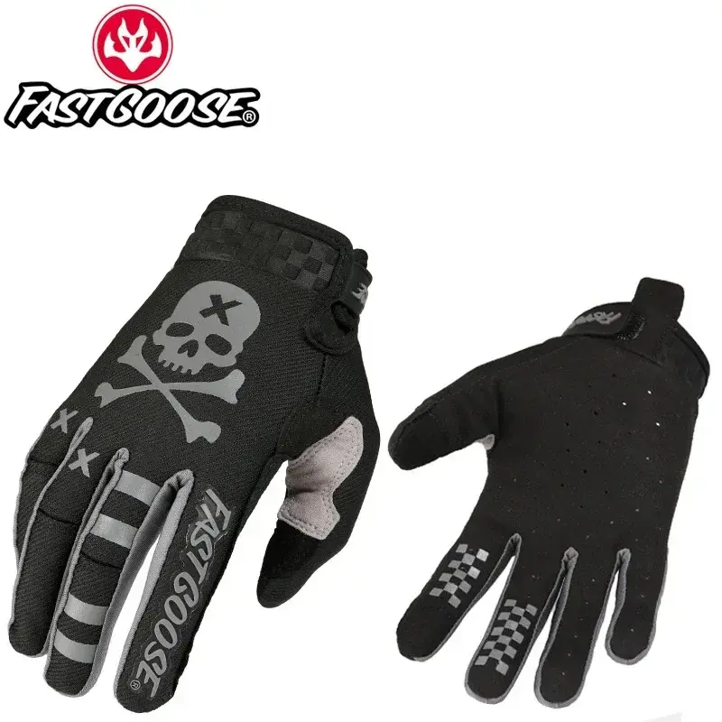 ALMOST GOOSE Motocross MX Gloves Motorcycle Full Finger Bike Outdoor Biker BMX MTB ATV Off Road Mountain Motor Cycling Luvas