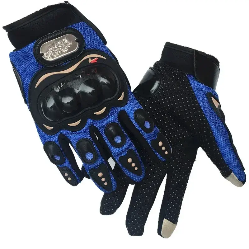 Summer Motorcycle Gloves Anti-fall Guantes Outdoor Cycling Riding  Breathable Motorcycle Accessories Mesh Gants Moto Antiskid