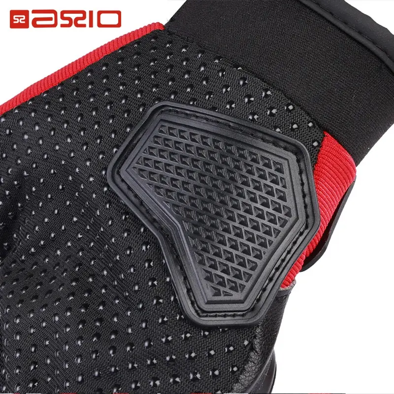 Stainless Steel Reinforced Motorcycle Gloves with Thermal/Insulated Lining for All Seasons  Breathable Anti-UV Touchscreen Luvas