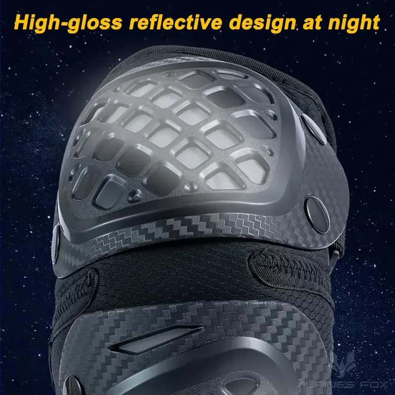 Men's Motorcycle Protective Gear Set by VEMAR - CE Approved Knee & Elbow Guards for Outdoor Sports, Durable Anti-Scrash Armor