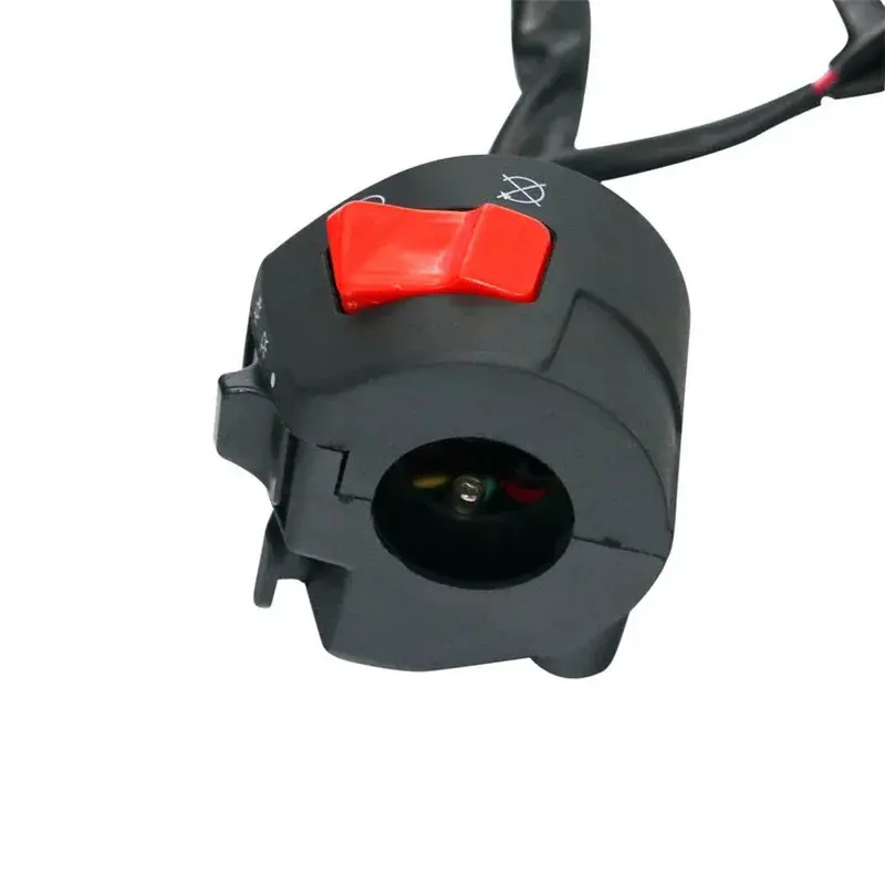 Motorcycle Handlebar Holder Switch Left Right Switches Horn Turn Signal Headlight Electric Starter Handlebar Controller Items