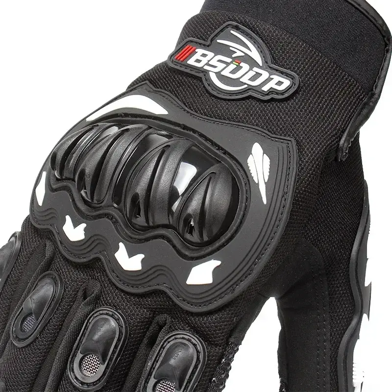 Summer Breathable Motorcycle Gloves Touchscreen & Anti-Slip Design Breathable Mesh Luvas for Off-Road Cycling & Motocross Racing