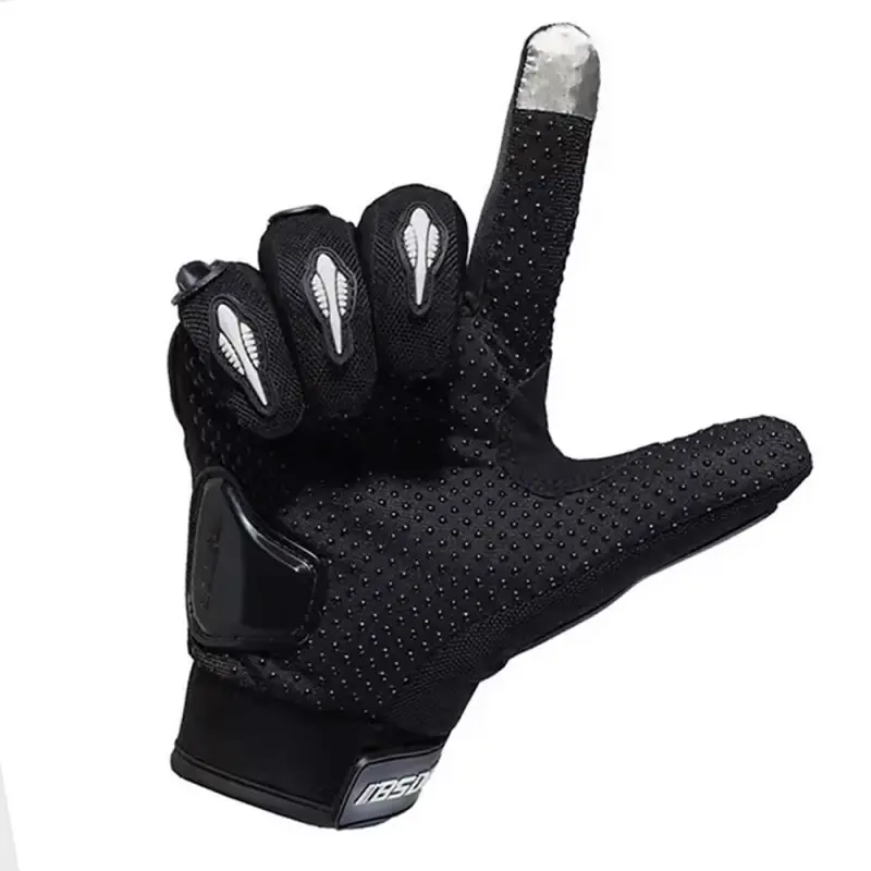 Summer Breathable Motorcycle Gloves Touchscreen & Anti-Slip Design Breathable Mesh Luvas for Off-Road Cycling & Motocross Racing