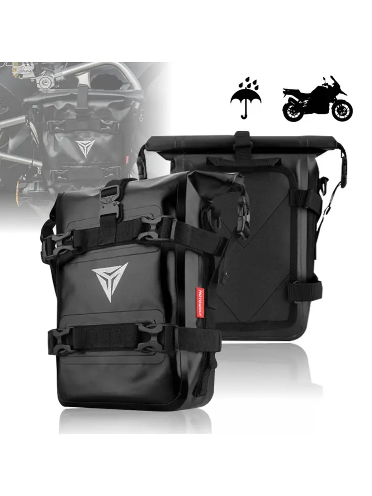 Motorcycle Bumper Bag Waterproof Motocross Crash Bars Repair Tool Placement Bag For BMW R1200GS R1250GS HONDA Suzuki Side Bags
