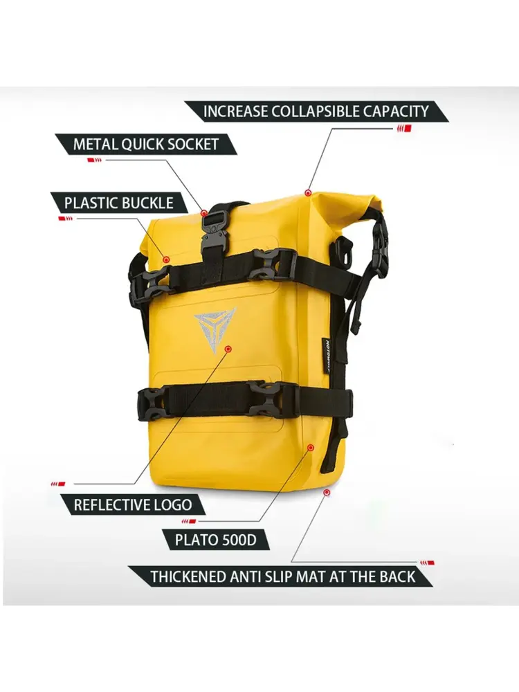 Motorcycle Bumper Bag Waterproof Motocross Crash Bars Repair Tool Placement Bag For BMW R1200GS R1250GS HONDA Suzuki Side Bags