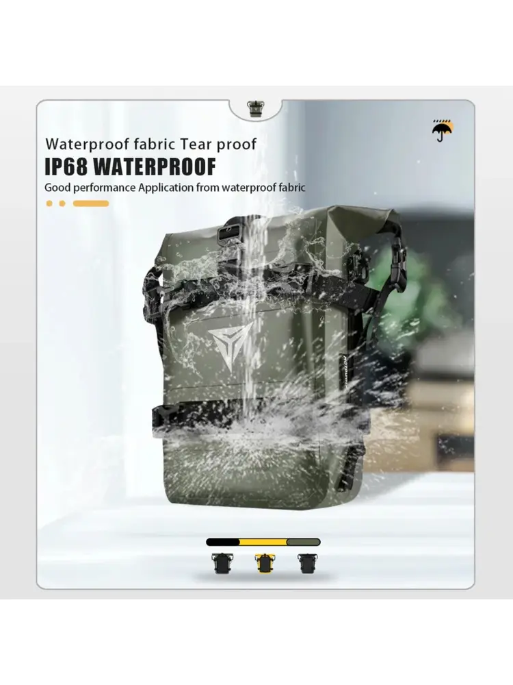 Motorcycle Bumper Bag Waterproof Motocross Crash Bars Repair Tool Placement Bag For BMW R1200GS R1250GS HONDA Suzuki Side Bags