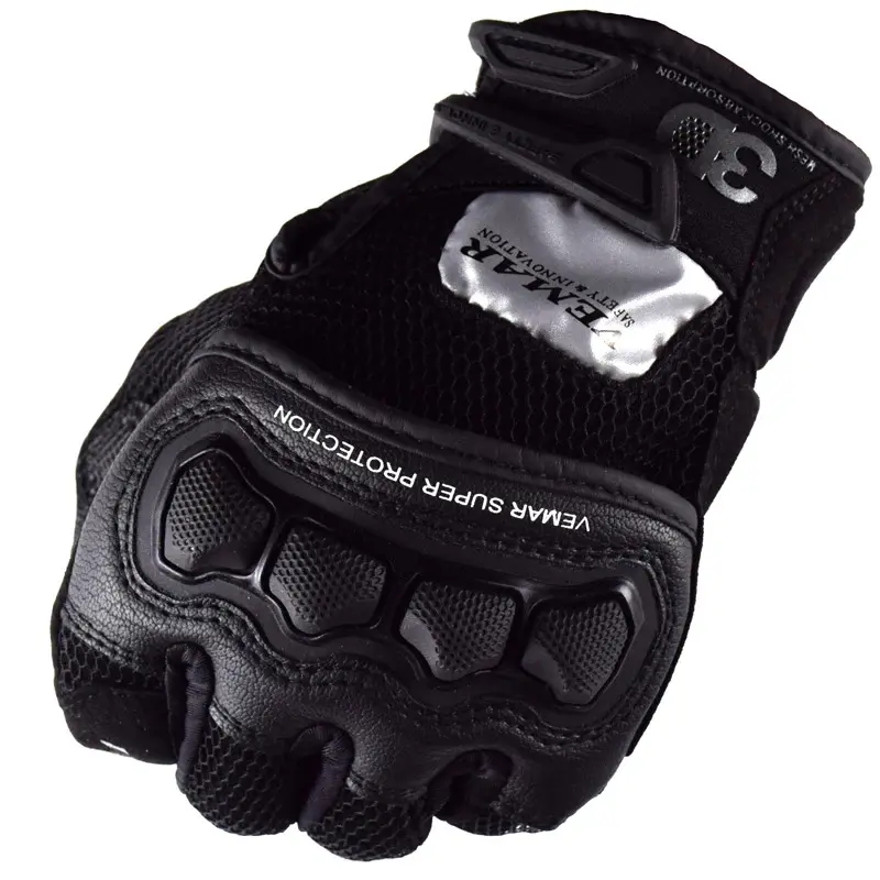 VEMAR Men's Summer Motorcycle Gloves with UV Protection & Lightweight Breathable Touch Screen Full-Finger Glove for Daily Riding