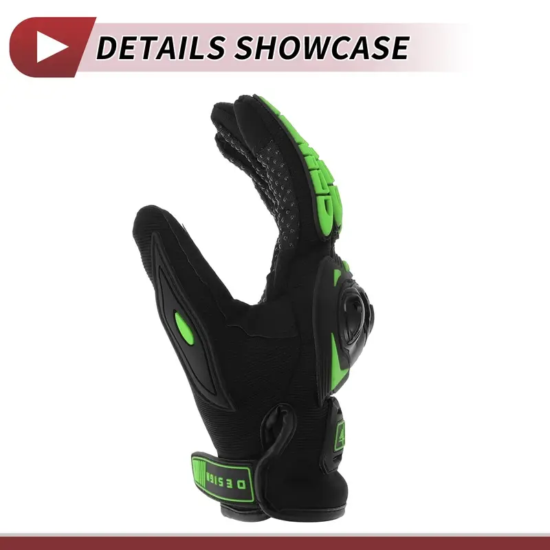 Moto XXL Motorcycle DirtBike Riding Climbing Gloves Summer Mesh Touchscreen Gym MTB Cycling Hiking Sporting Driving Work Glove