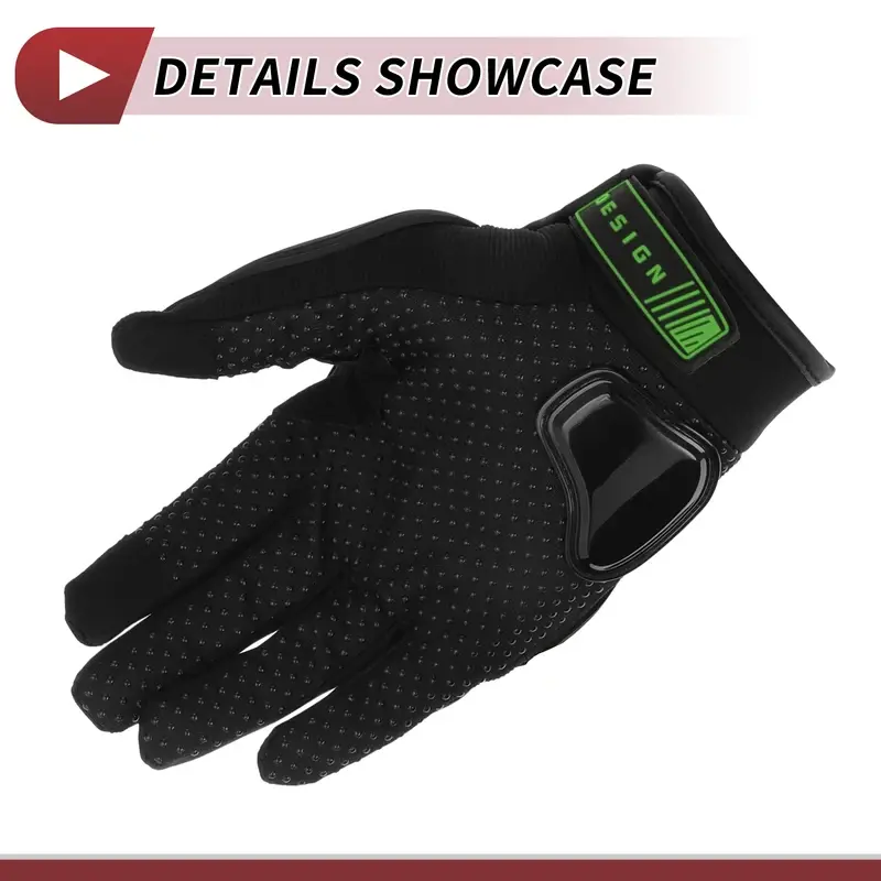 Moto XXL Motorcycle DirtBike Riding Climbing Gloves Summer Mesh Touchscreen Gym MTB Cycling Hiking Sporting Driving Work Glove