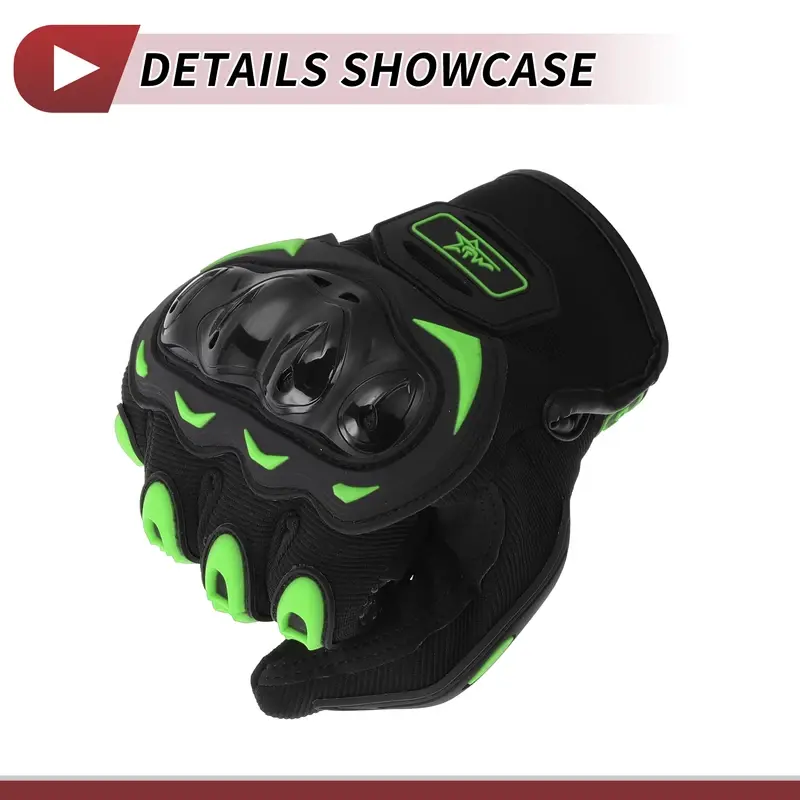 Moto XXL Motorcycle DirtBike Riding Climbing Gloves Summer Mesh Touchscreen Gym MTB Cycling Hiking Sporting Driving Work Glove