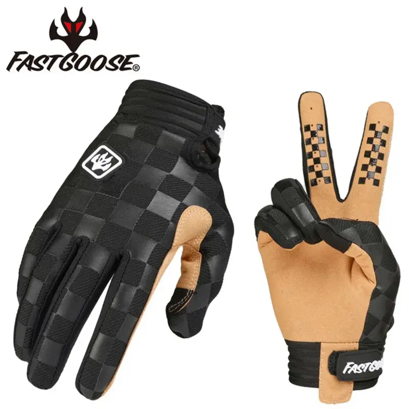 FASTGOOSE Summer Motocross Racing Gloves Moto BMX Outdoor Men Off Road Motorcycle Mountain Bike Gloves Cycling Competitio Glove