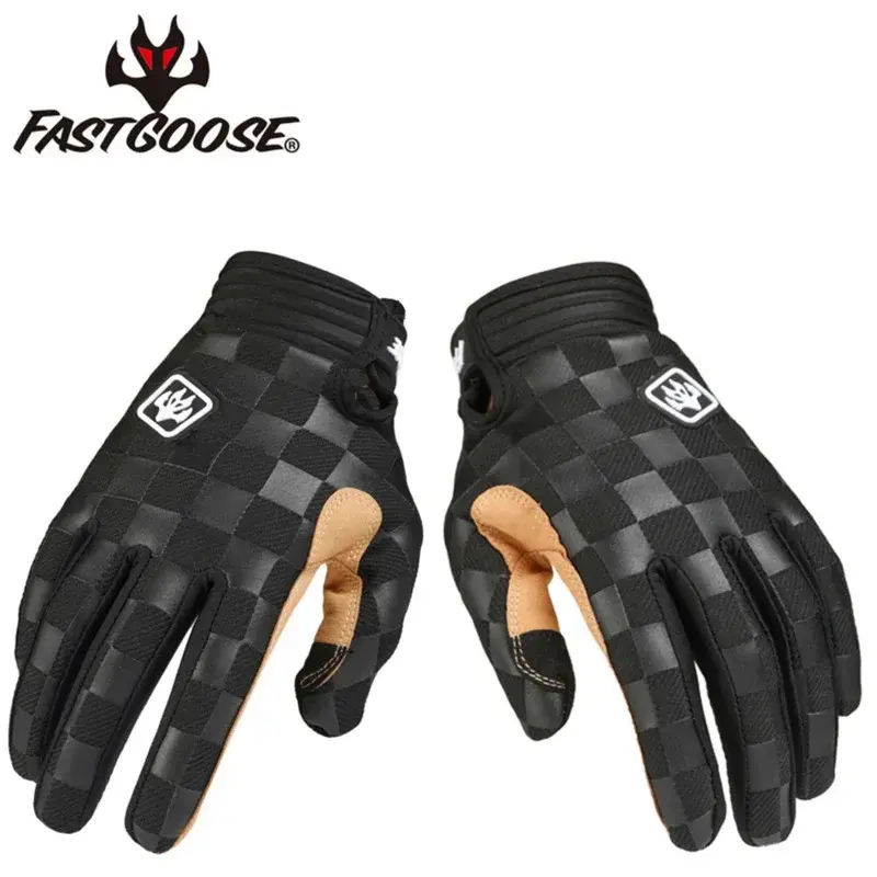 FASTGOOSE Summer Motocross Racing Gloves Moto BMX Outdoor Men Off Road Motorcycle Mountain Bike Gloves Cycling Competitio Glove