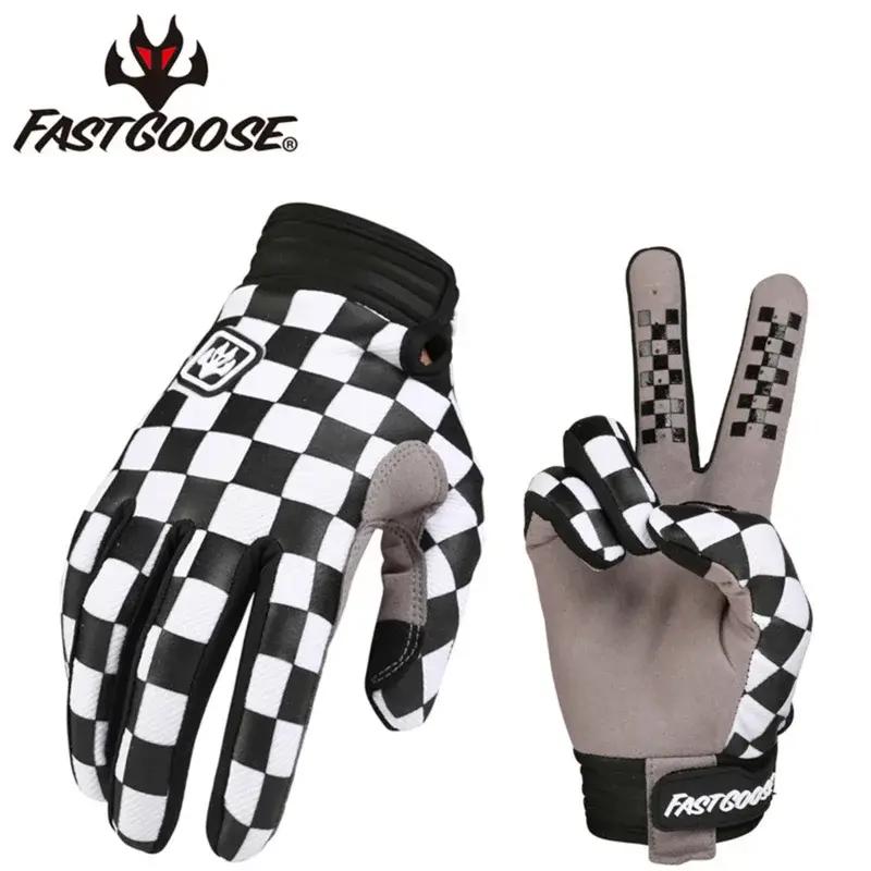 FASTGOOSE Summer Motocross Racing Gloves Moto BMX Outdoor Men Off Road Motorcycle Mountain Bike Gloves Cycling Competitio Glove
