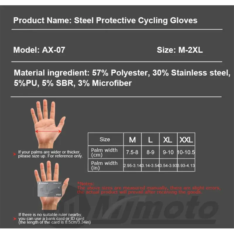 Summer MX Motorcycle Gloves with Hard Steel Knuckles, Touchscreen & Anti-Slip Palm - Breathable Protective Motocross Gloves