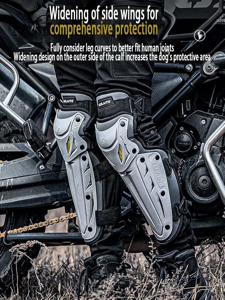 Motorcycle Knee Pad Elbow Protective Combo Leg Protector Equipment Gear Outdoor Sport Motocross Knee Pad Ventilate Four Seasons