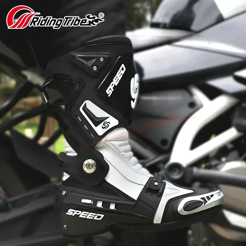 Off-road Waterproof Racing Shoes Motorcycle Riding Shoes Anti-fall Waterproof Boots for Adventure Men's Outdoor Sports Items
