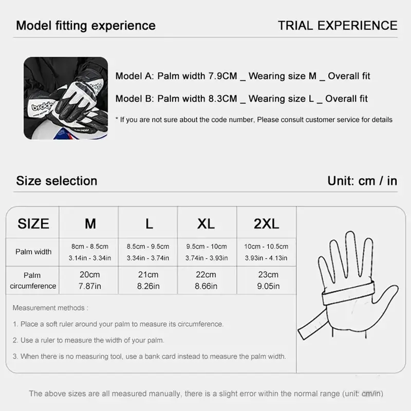 BSDDP Retro Leather Motorcycle Riding Gloves Touchscreen Offroad Glove Anti-fall & Shock-absorbing Moto Glove Carbon Fiber Shell