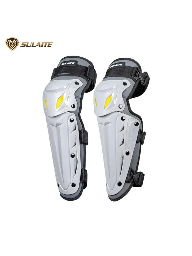 SULAITE Motorcycle Knee Pads Thickened Protective Gear Equipment Motocross Motorbike Protection Riding Elbow Guard Knee Pad