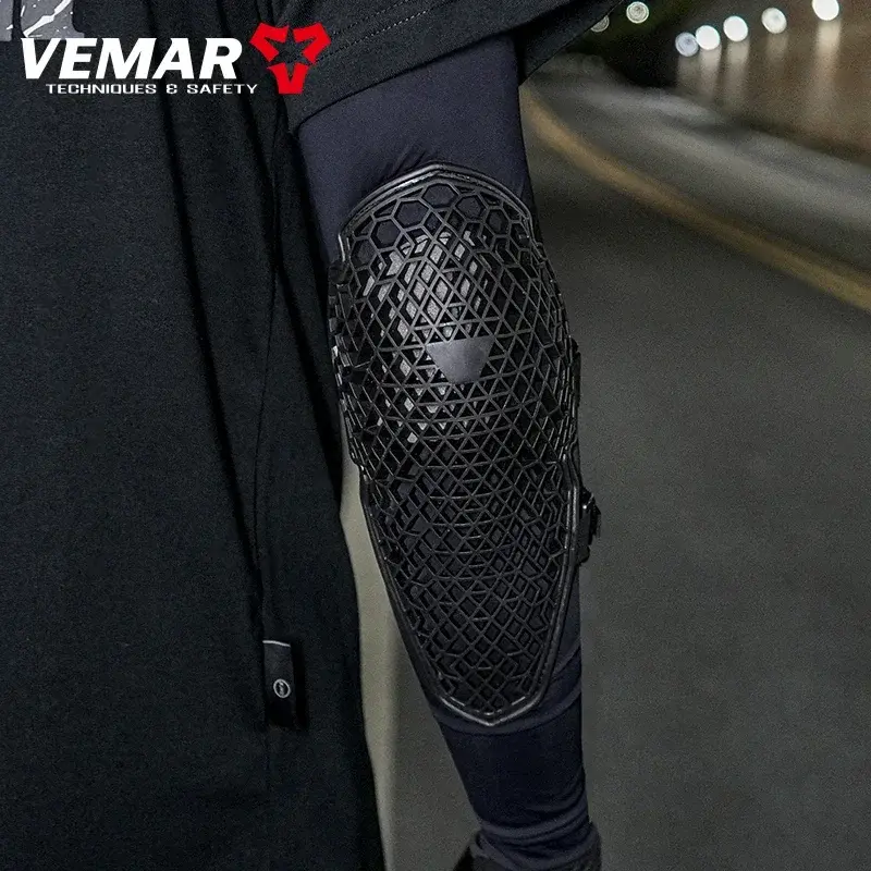 4pcs/Set VEMAR Newest Motorcycle Ice Sleeve Elbow Brace Knee Pads Motorcycle Leg Cover Protector Bike Motocross Elbow Protection