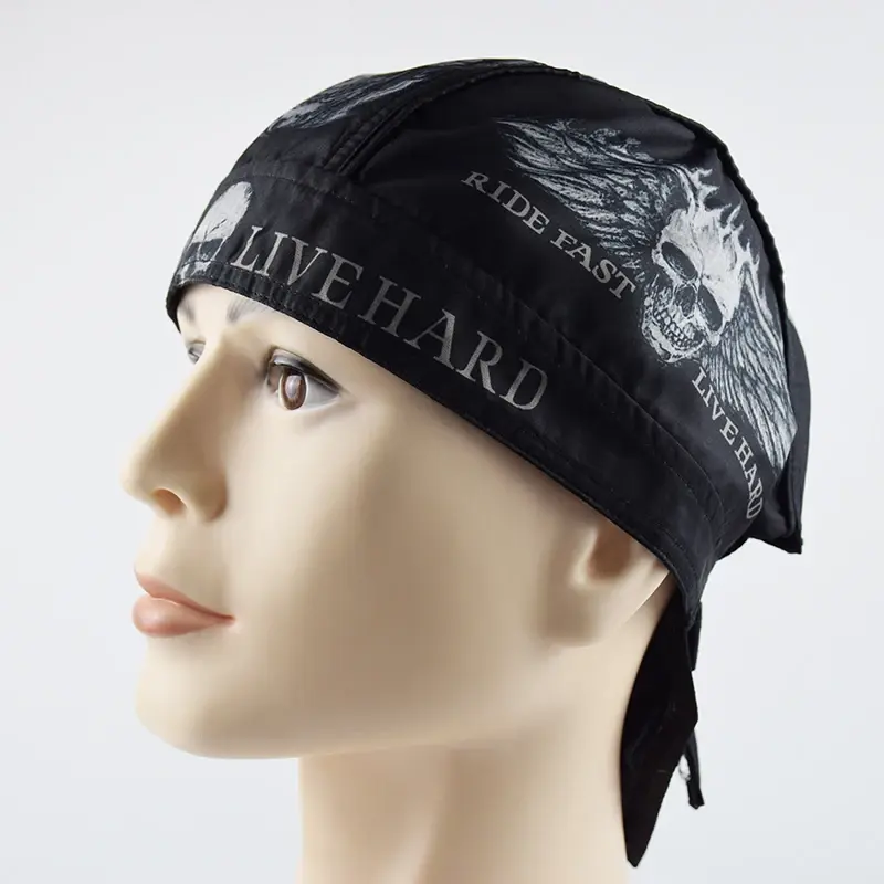 Premium Retro Dirt Bike Helmet with Adjustable Sun Visor - Windproof, Moisture-Wicking & Shock-Absorbent Headscarf for Cycling