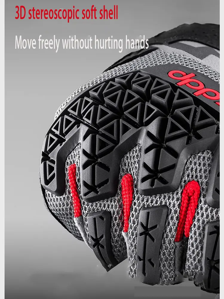 Summer Outdoor Motorcycle Gloves Climbing Luvas for Men & Women - Breathable, Touchscreen, Motocross & Bicycle Riding Guantes