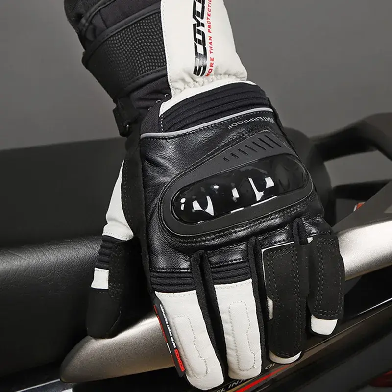 Motorcycle Coldproof Waterproof Motorcycle Racing Cycling Gloves Wear-resistant Warm Autumn And Winter Cycling Glove For Men's