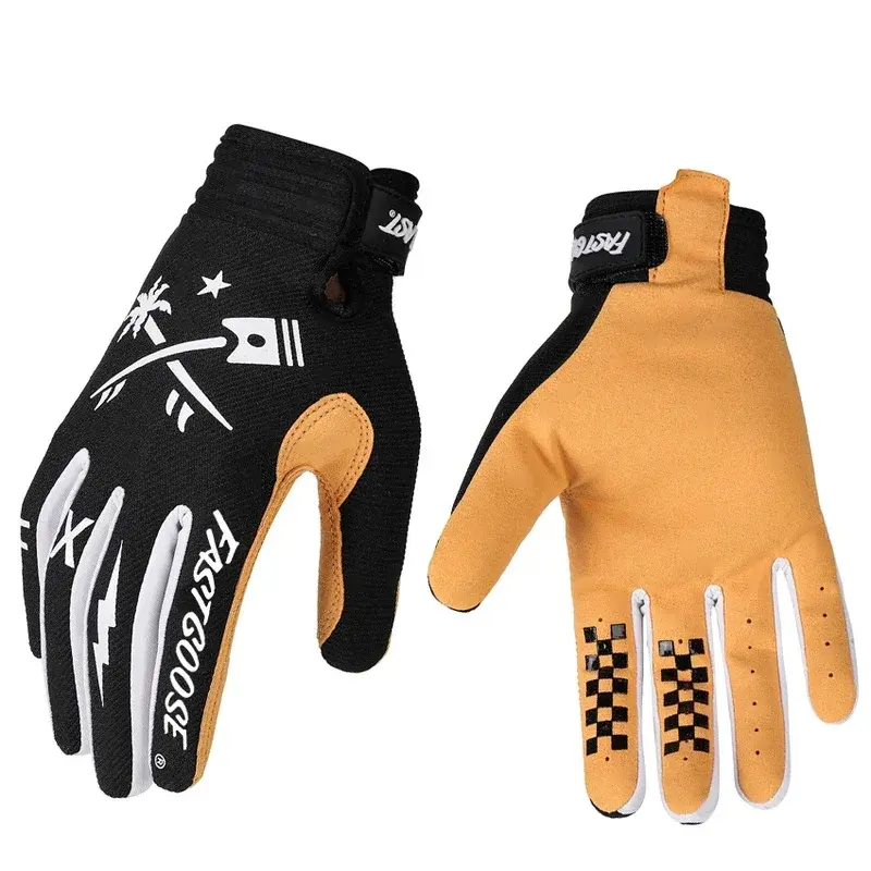 Premium All-Season Unisex Motorbike Cycling Gloves with Touchscreen - Thermal Warm Full Finger for Biking, 4 Sizes (S/M/L/XL)